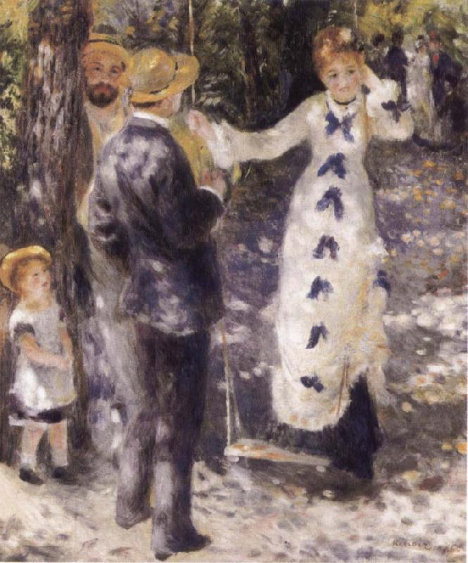 Pierre-Auguste Renoir The Swing China oil painting art